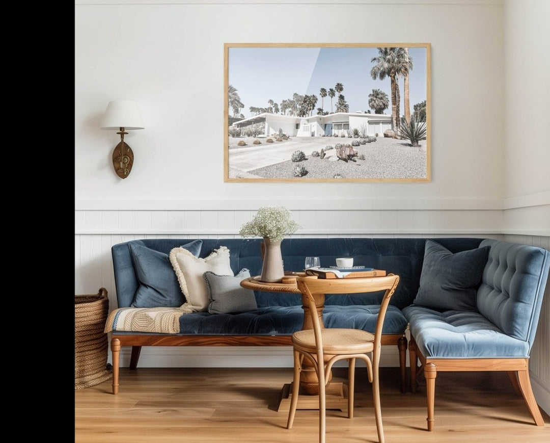 Palm Springs - Photographic Print of Palm Springs Home in Mid Century ...
