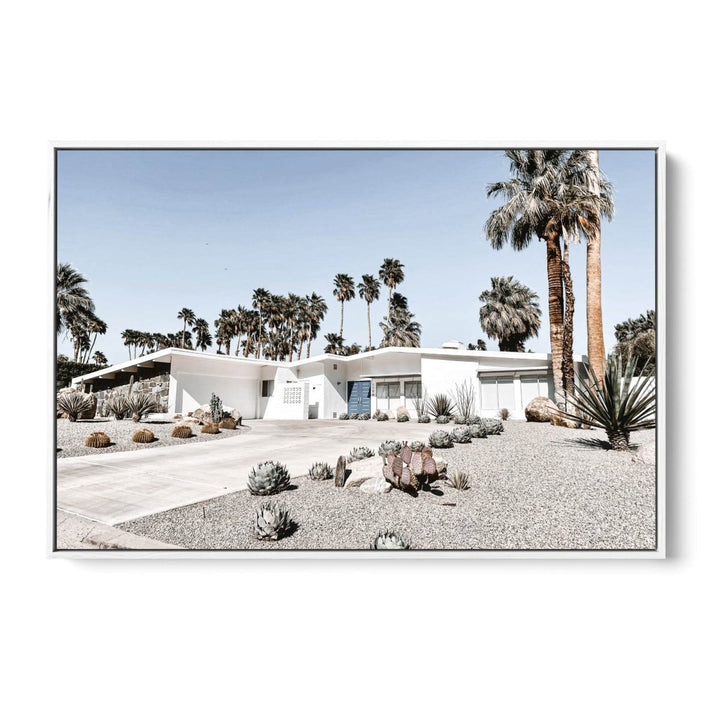 Palm Springs Home - Photographic Print of Palm Springs Home in Mid Century Style - I Heart Wall Art - Poster Print, Canvas Print or Framed Art Print