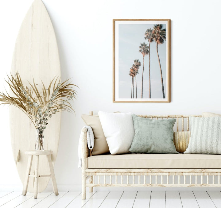 Palm Study IX - Coastal Photographic Art / Stretched Canvas Print - I Heart Wall Art - Poster Print, Canvas Print or Framed Art Print