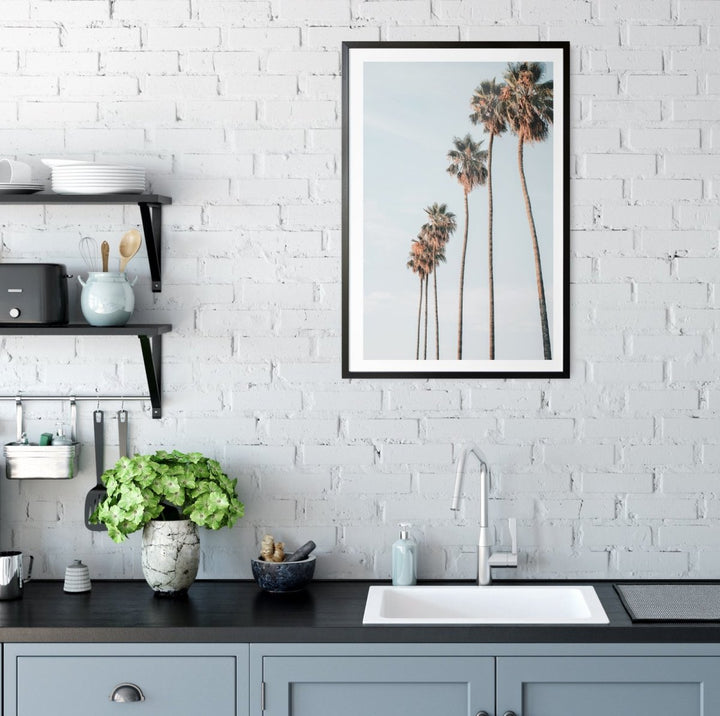 Palm Study IX - Coastal Photographic Art / Stretched Canvas Print - I Heart Wall Art - Poster Print, Canvas Print or Framed Art Print