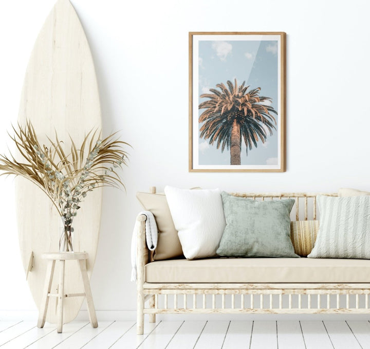 Palm Study XI - Coastal Photographic Art / Stretched Canvas Print - I Heart Wall Art - Poster Print, Canvas Print or Framed Art Print