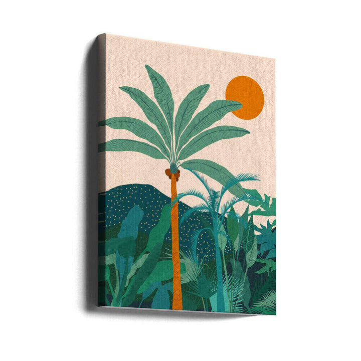 Palm Vibes - Stretched Canvas, Poster or Fine Art Print - I Heart Wall Art - Poster Print, Canvas Print or Framed Art Print