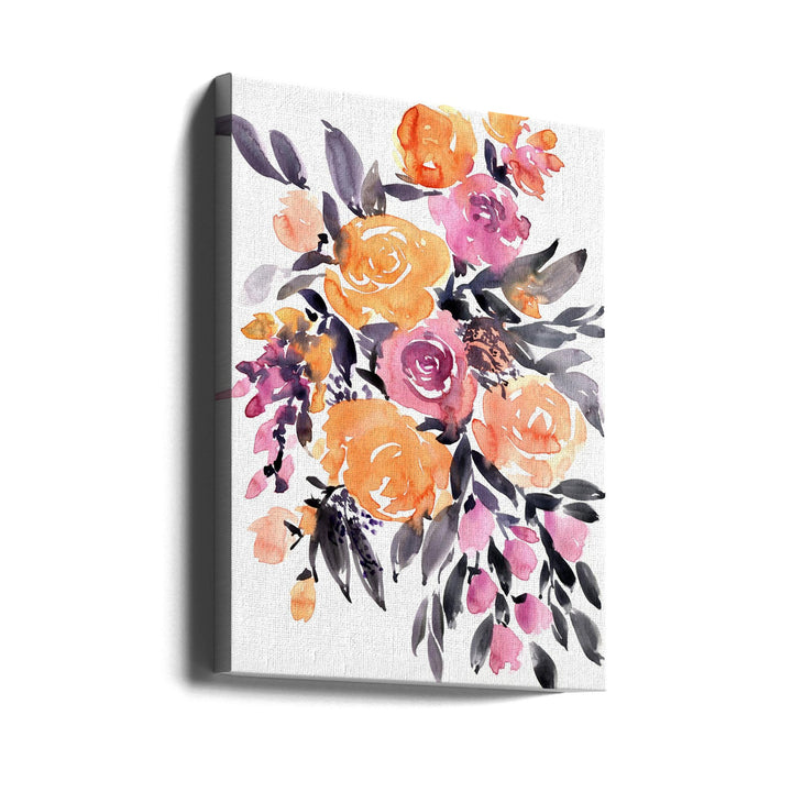 Paloma bouquet - Stretched Canvas, Poster or Fine Art Print I Heart Wall Art