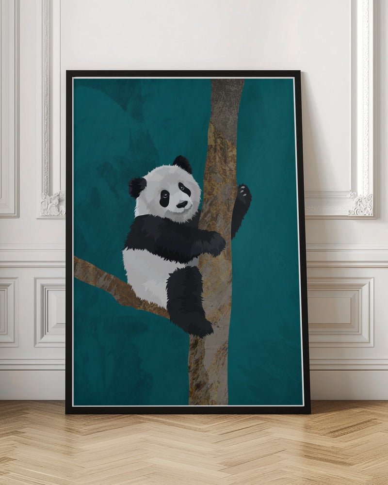 Panda - Stretched Canvas, Poster or Fine Art Print - I Heart Wall Art - Poster Print, Canvas Print or Framed Art Print