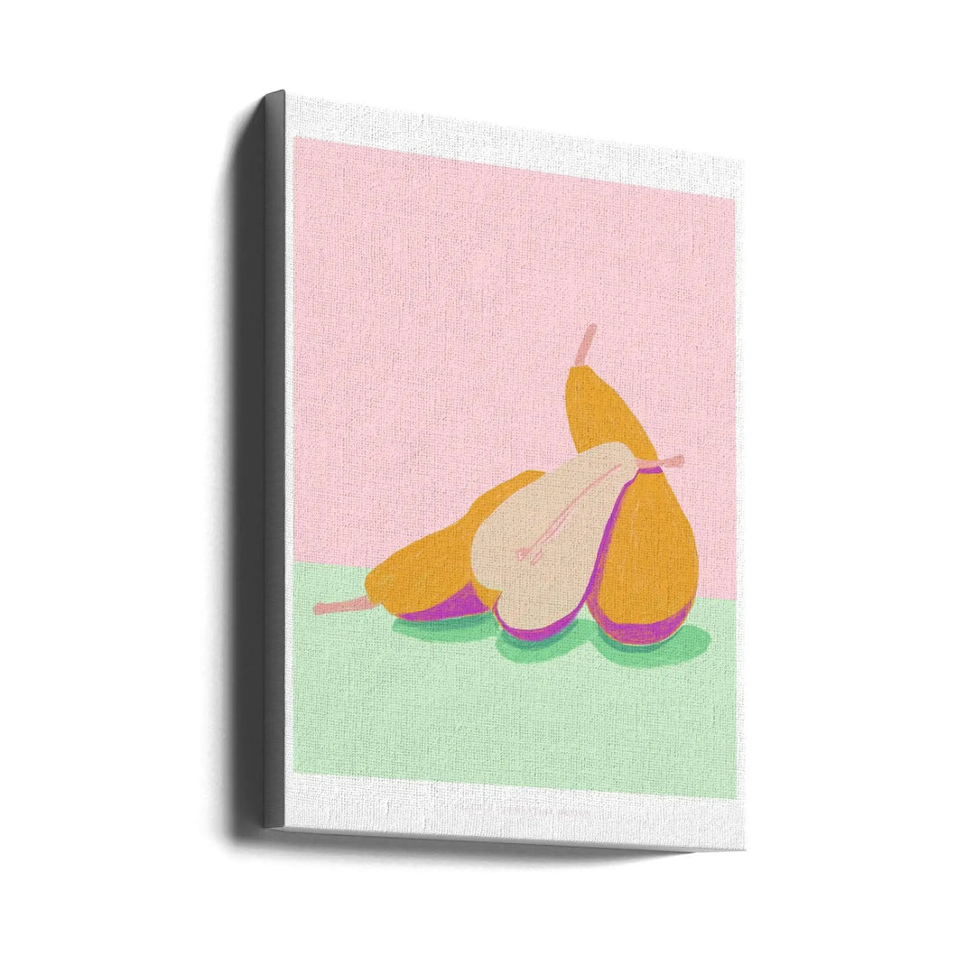 Pandc Pears Copy - Stretched Canvas, Poster or Fine Art Print I Heart Wall Art