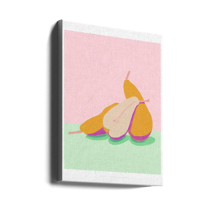 Pandc Pears Copy - Stretched Canvas, Poster or Fine Art Print I Heart Wall Art