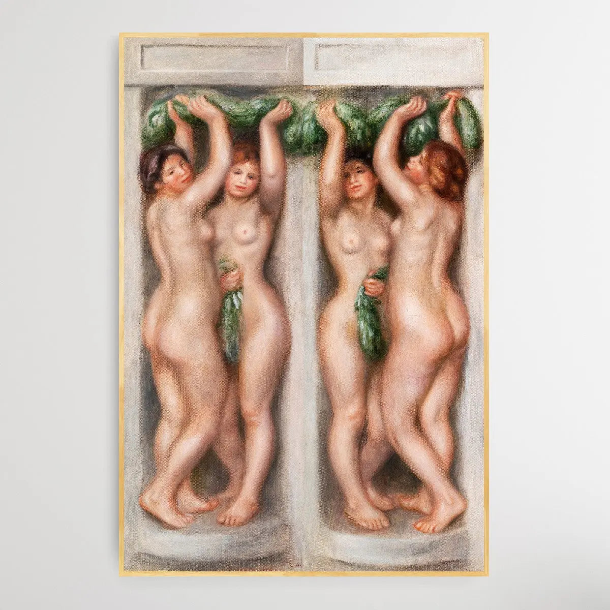 panneau décoratif (1910) by Pierre-Auguste Renoir I Heart Wall Art Australia 