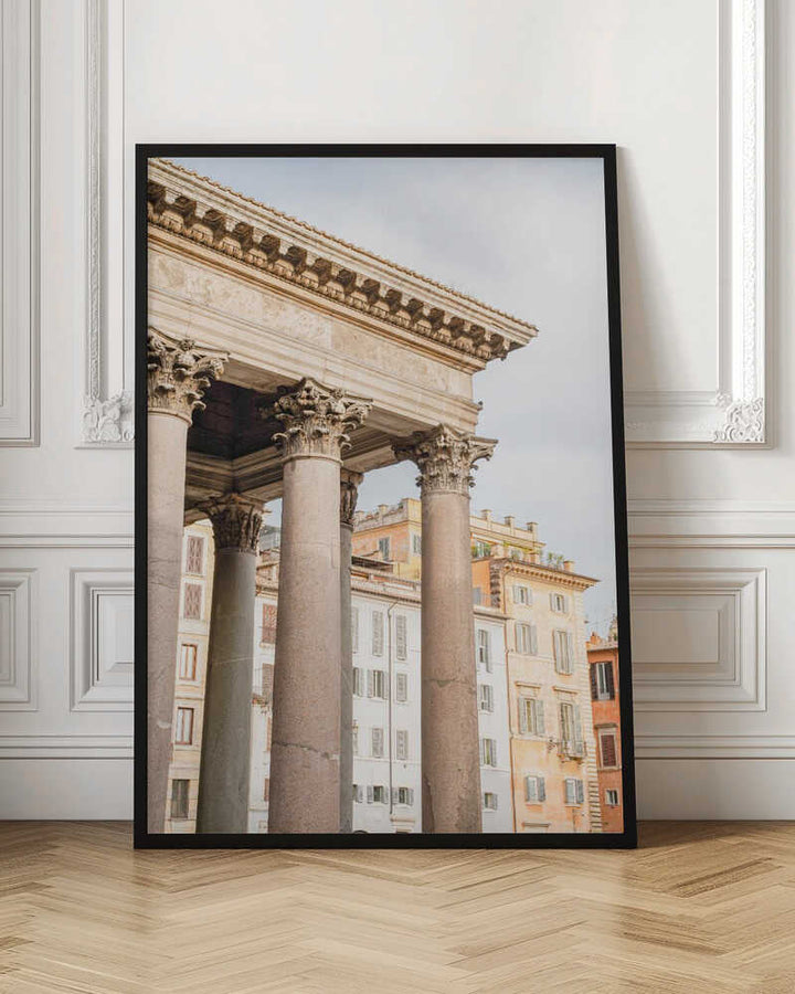 Pantheon Rome - Stretched Canvas, Poster or Fine Art Print - I Heart Wall Art - Poster Print, Canvas Print or Framed Art Print