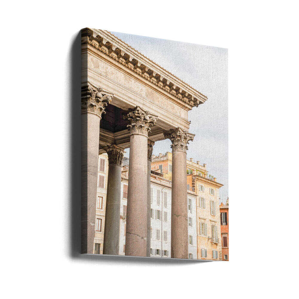 Pantheon Rome - Stretched Canvas, Poster or Fine Art Print - I Heart Wall Art - Poster Print, Canvas Print or Framed Art Print