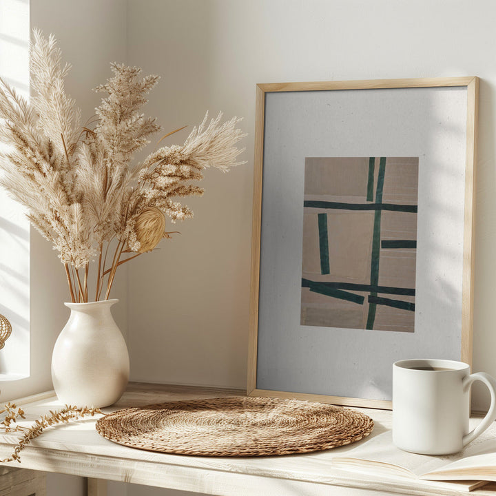 Paper Cut No.9 - Stretched Canvas, Poster or Fine Art Print I Heart Wall Art
