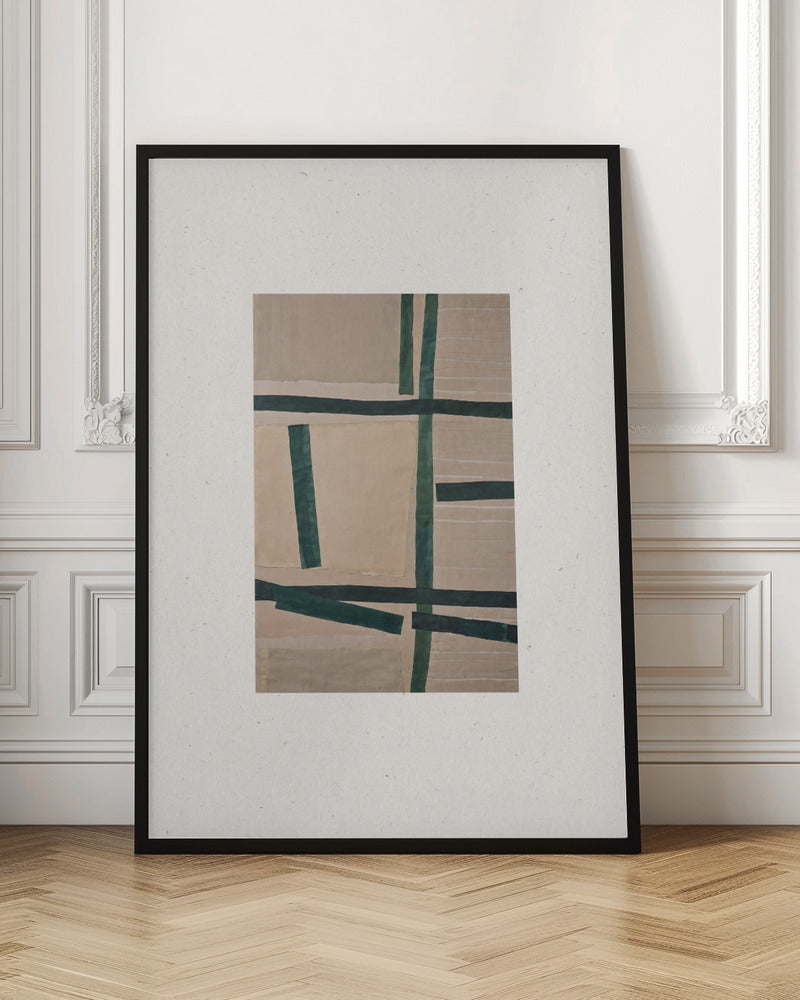 Paper Cut No.9 - Stretched Canvas, Poster or Fine Art Print I Heart Wall Art