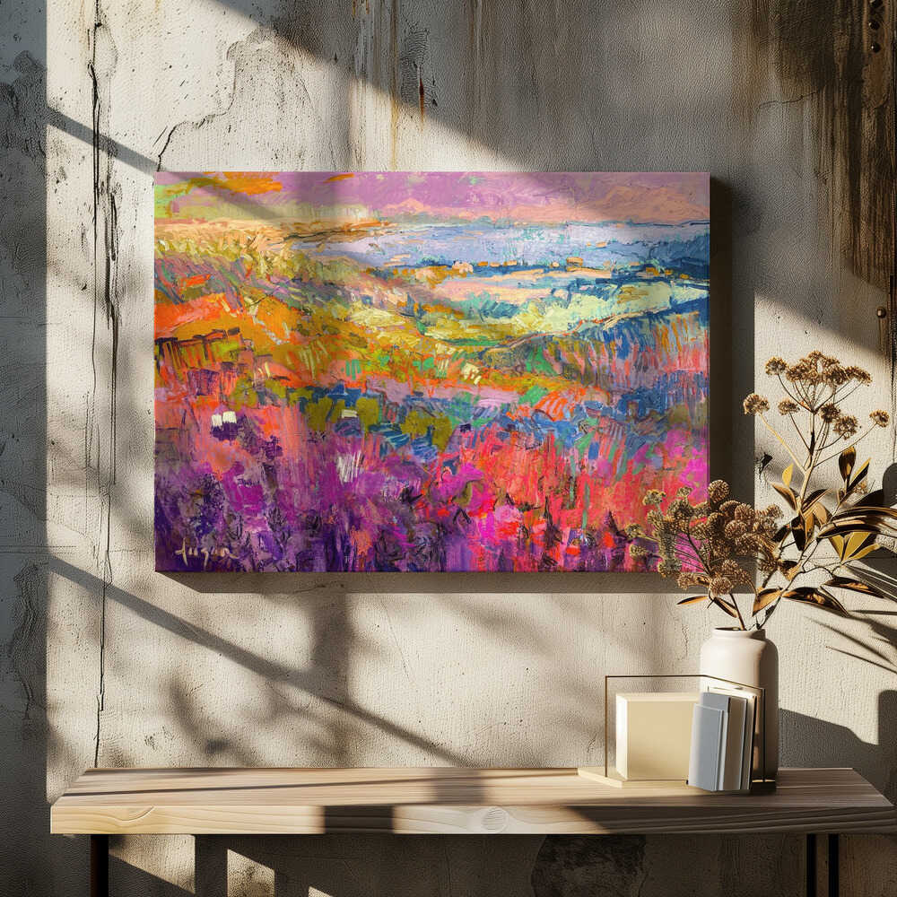 Paradise Rising - Stretched Canvas, Poster or Fine Art Print - I Heart Wall Art - Poster Print, Canvas Print or Framed Art Print