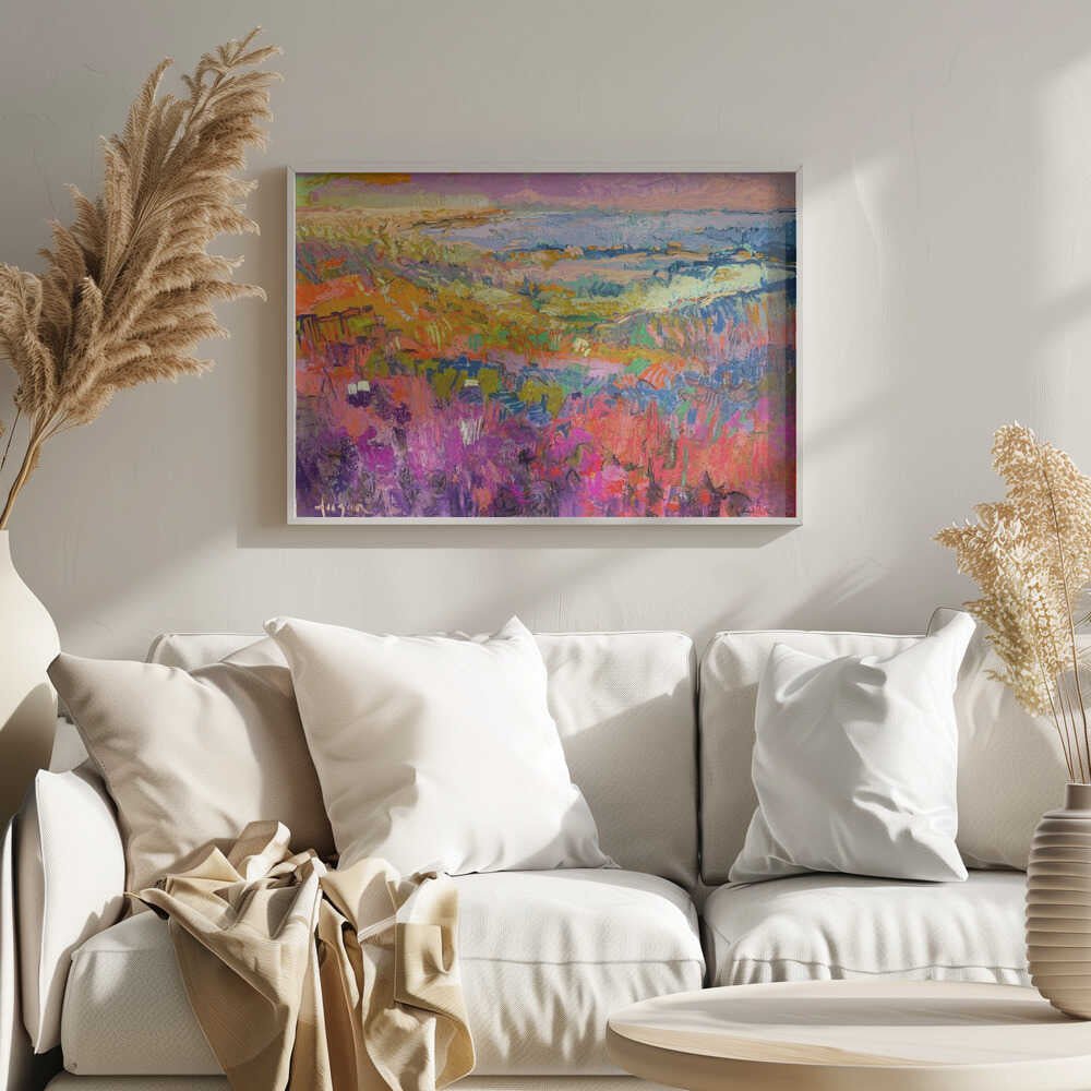 Paradise Rising - Stretched Canvas, Poster or Fine Art Print - I Heart Wall Art - Poster Print, Canvas Print or Framed Art Print