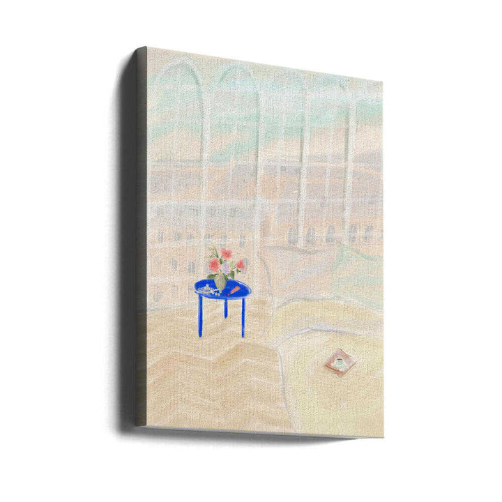 Parisian Loft - Stretched Canvas Poster or Fine Art Print