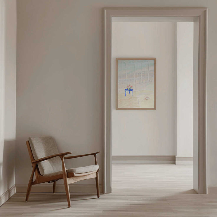 Parisian Loft - Stretched Canvas Poster or Fine Art Print