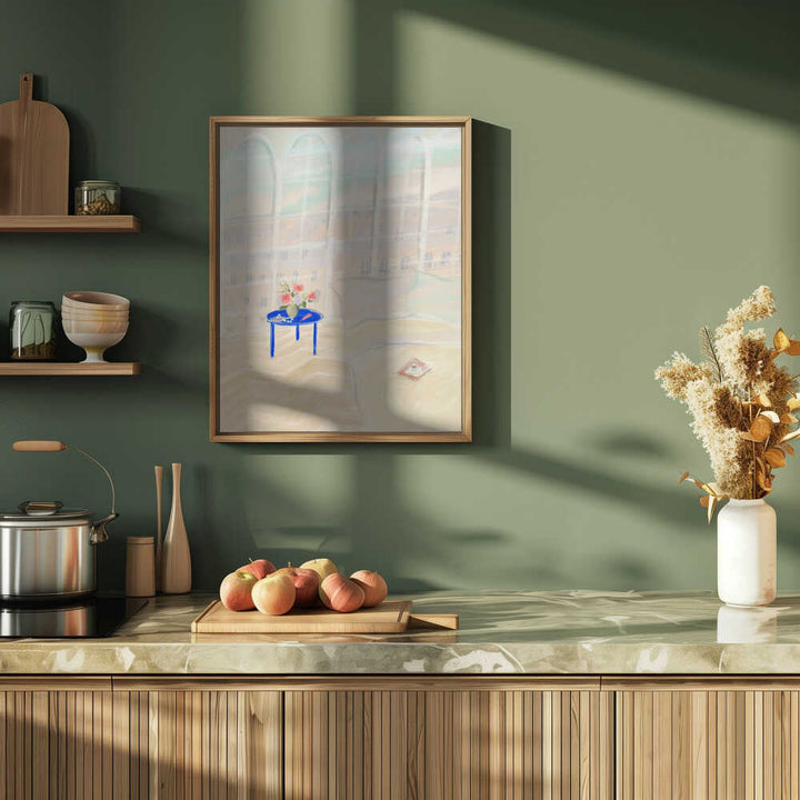 Parisian Loft - Stretched Canvas Poster or Fine Art Print