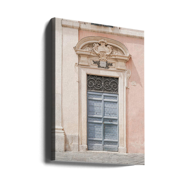 Pastel Entry - Stretched Canvas, Poster or Fine Art Print I Heart Wall Art