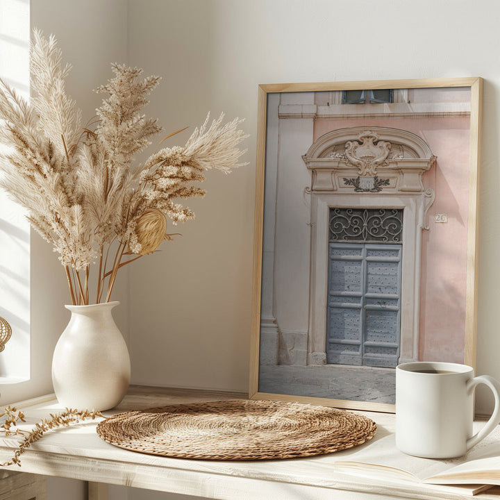 Pastel Entry - Stretched Canvas, Poster or Fine Art Print I Heart Wall Art