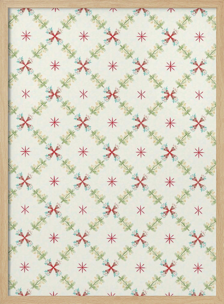 Pastel Garden Dance - Stretched Canvas, Poster or Fine Art Print I Heart Wall Art