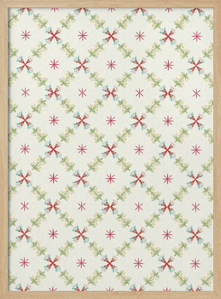 Pastel Garden Dance - Stretched Canvas, Poster or Fine Art Print I Heart Wall Art