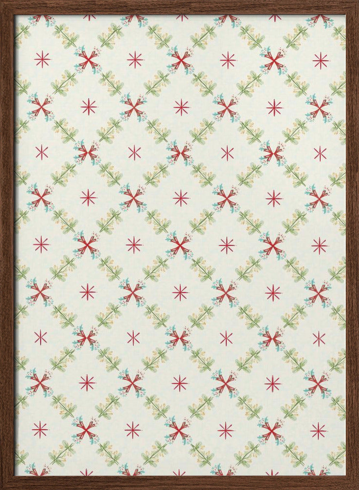Pastel Garden Dance - Stretched Canvas, Poster or Fine Art Print I Heart Wall Art