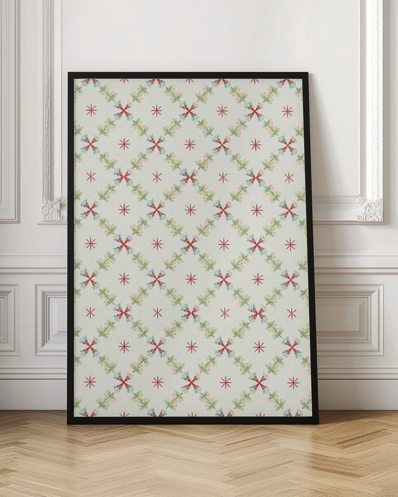 Pastel Garden Dance - Stretched Canvas, Poster or Fine Art Print I Heart Wall Art