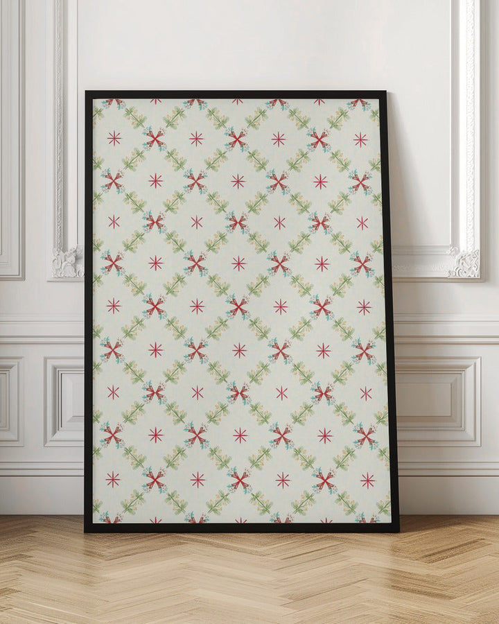 Pastel Garden Dance - Stretched Canvas, Poster or Fine Art Print I Heart Wall Art