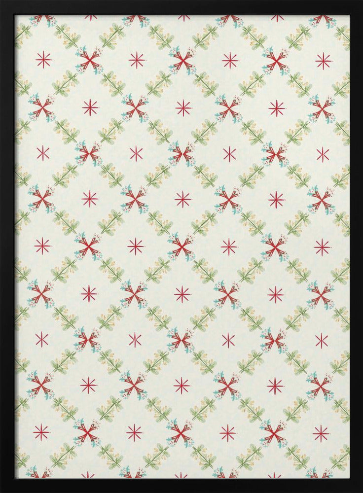 Pastel Garden Dance - Stretched Canvas, Poster or Fine Art Print I Heart Wall Art