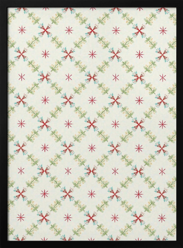 Pastel Garden Dance - Stretched Canvas, Poster or Fine Art Print I Heart Wall Art
