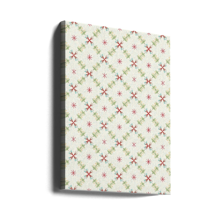 Pastel Garden Dance - Stretched Canvas, Poster or Fine Art Print I Heart Wall Art