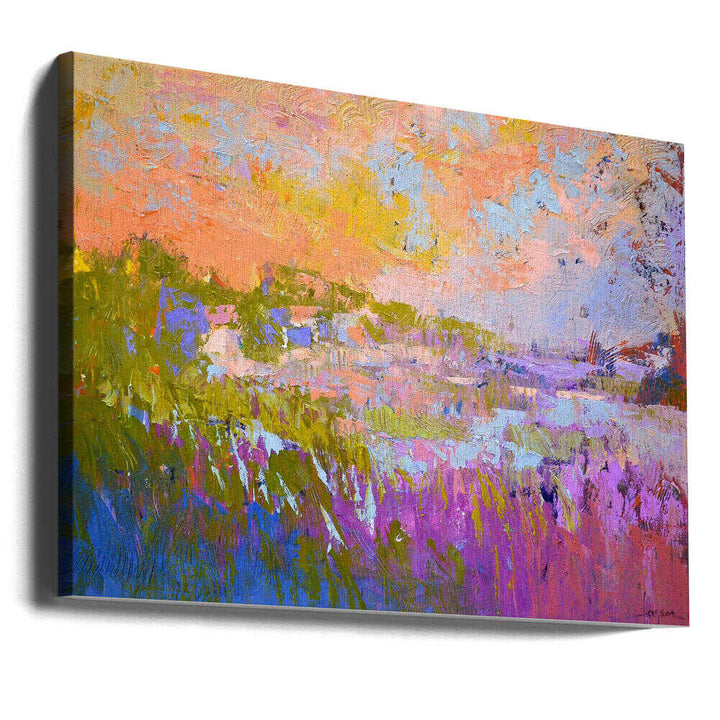 Pastel Horizons - Stretched Canvas, Poster or Fine Art Print - I Heart Wall Art - Poster Print, Canvas Print or Framed Art Print