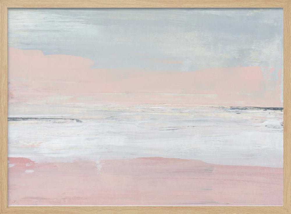 Pastel Horizons - Stretched Canvas, Poster or Fine Art Print - I Heart Wall Art - Poster Print, Canvas Print or Framed Art Print