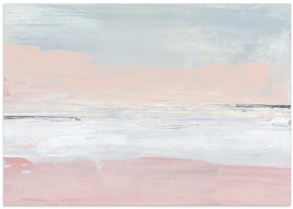 Pastel Horizons - Stretched Canvas, Poster or Fine Art Print - I Heart Wall Art - Poster Print, Canvas Print or Framed Art Print