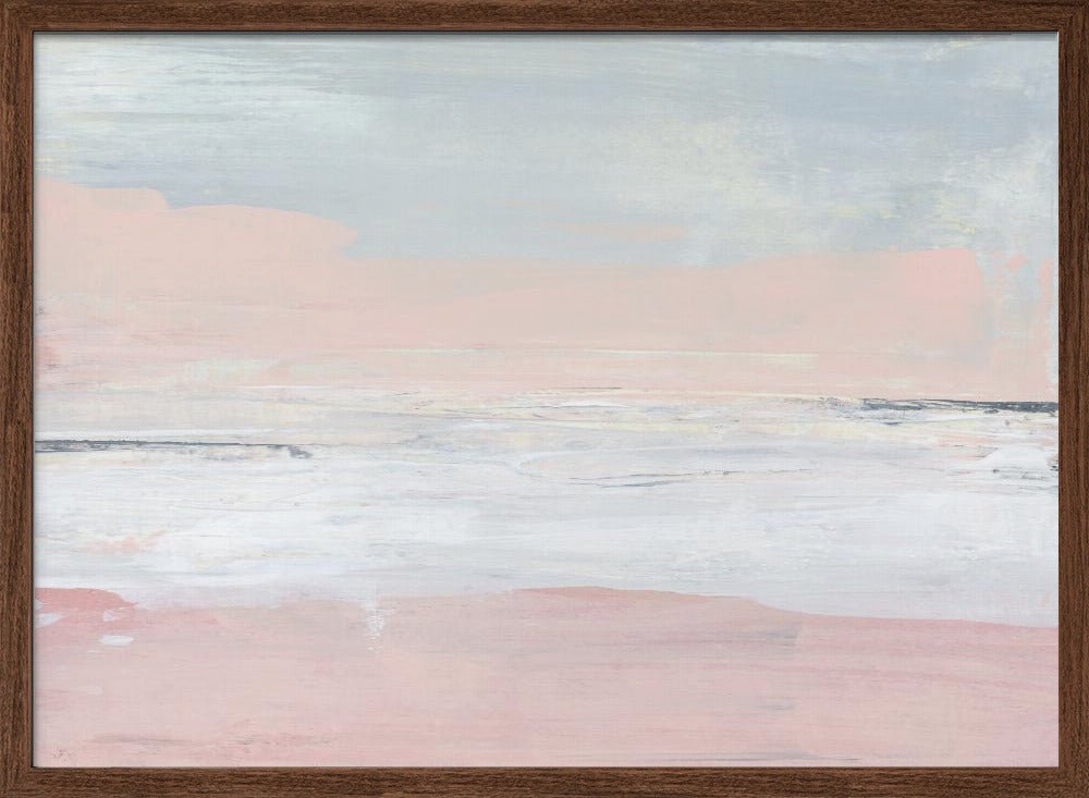 Pastel Horizons - Stretched Canvas, Poster or Fine Art Print - I Heart Wall Art - Poster Print, Canvas Print or Framed Art Print