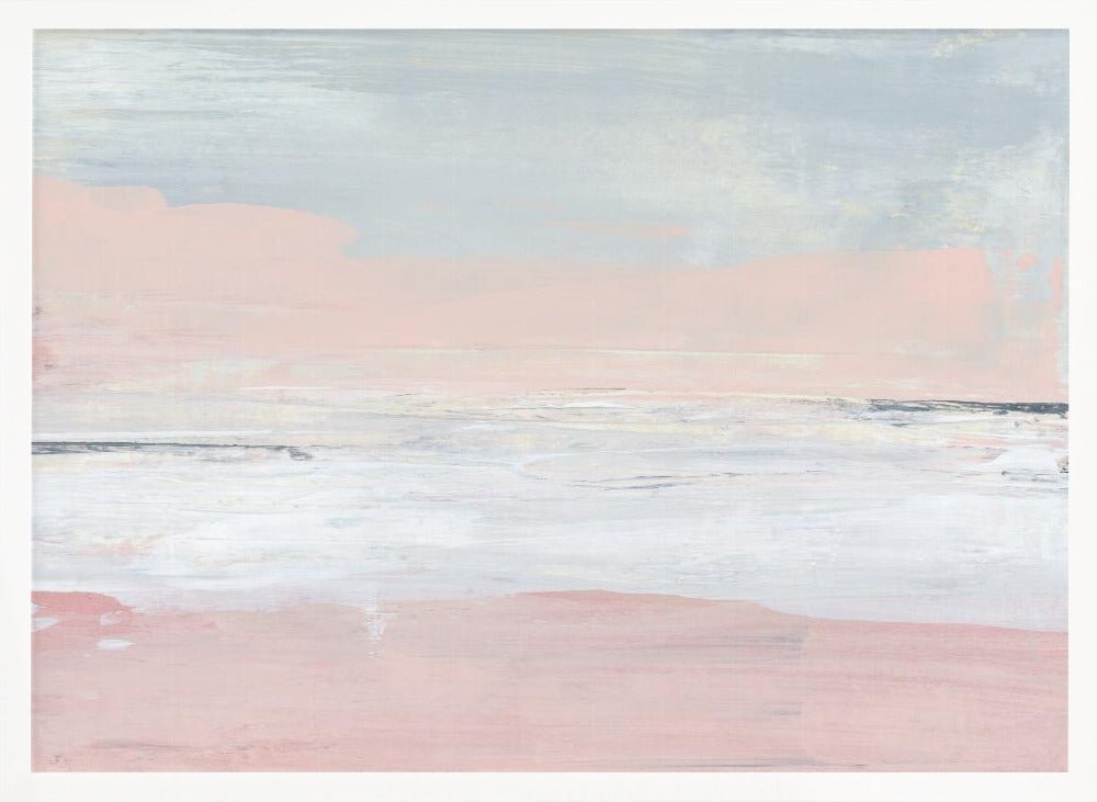 Pastel Horizons - Stretched Canvas, Poster or Fine Art Print - I Heart Wall Art - Poster Print, Canvas Print or Framed Art Print
