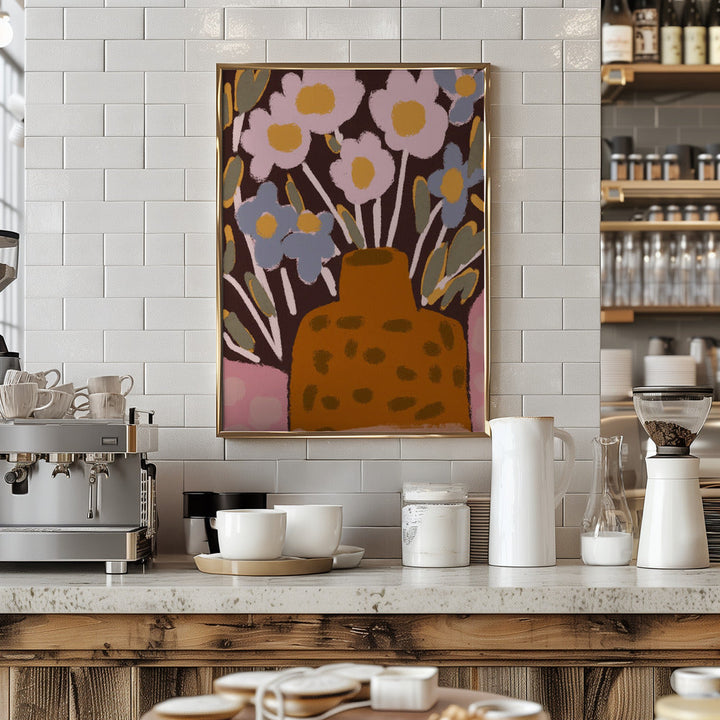 Pastel Still Life No 2 - Stretched Canvas, Poster or Fine Art Print I Heart Wall Art