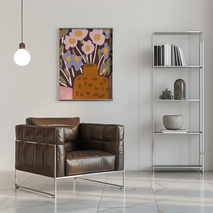 Pastel Still Life No 2 - Stretched Canvas, Poster or Fine Art Print I Heart Wall Art