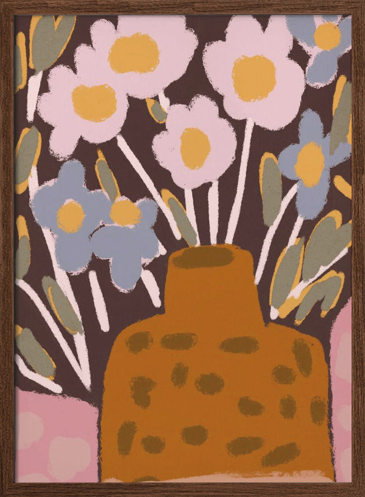 Pastel Still Life No 2 - Stretched Canvas, Poster or Fine Art Print I Heart Wall Art