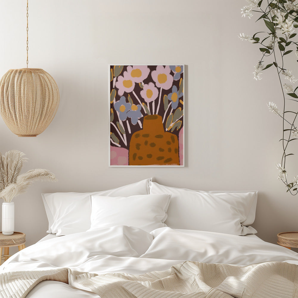 Pastel Still Life No 2 - Stretched Canvas, Poster or Fine Art Print I Heart Wall Art