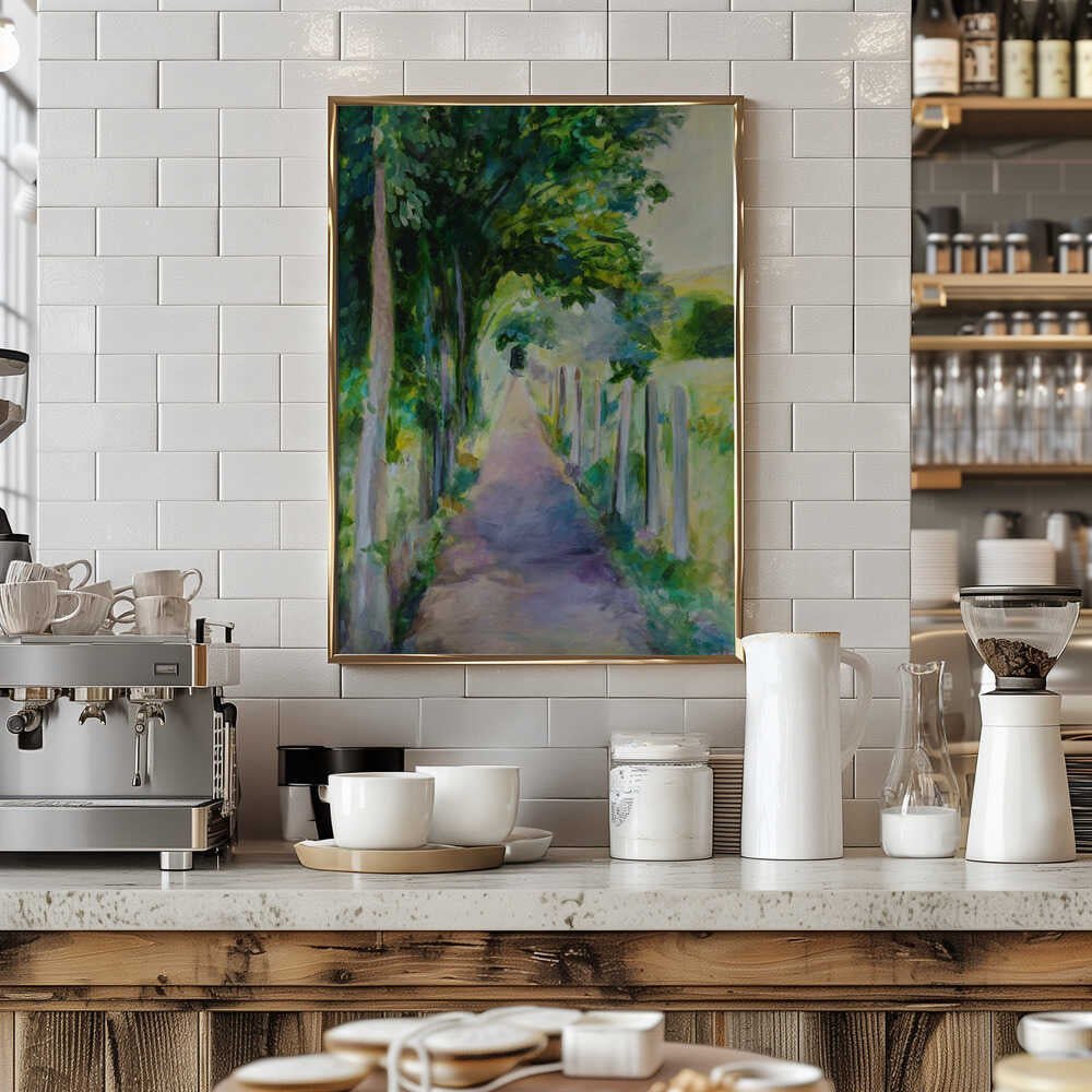 Path - Stretched Canvas, Poster or Fine Art Print - I Heart Wall Art - Poster Print, Canvas Print or Framed Art Print