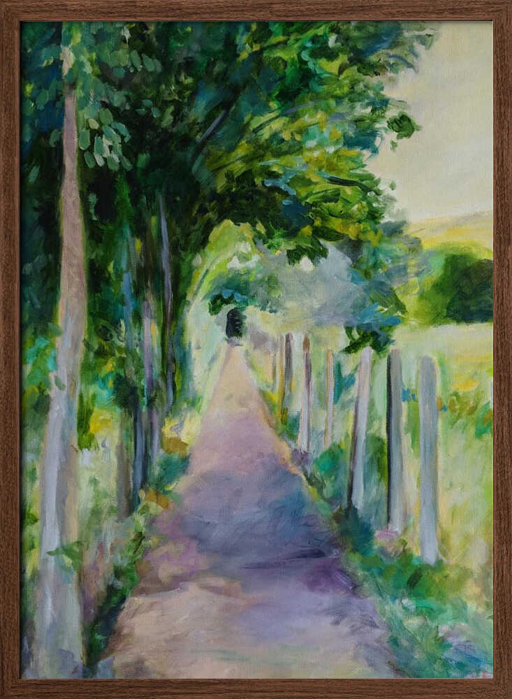 Path - Stretched Canvas, Poster or Fine Art Print - I Heart Wall Art - Poster Print, Canvas Print or Framed Art Print