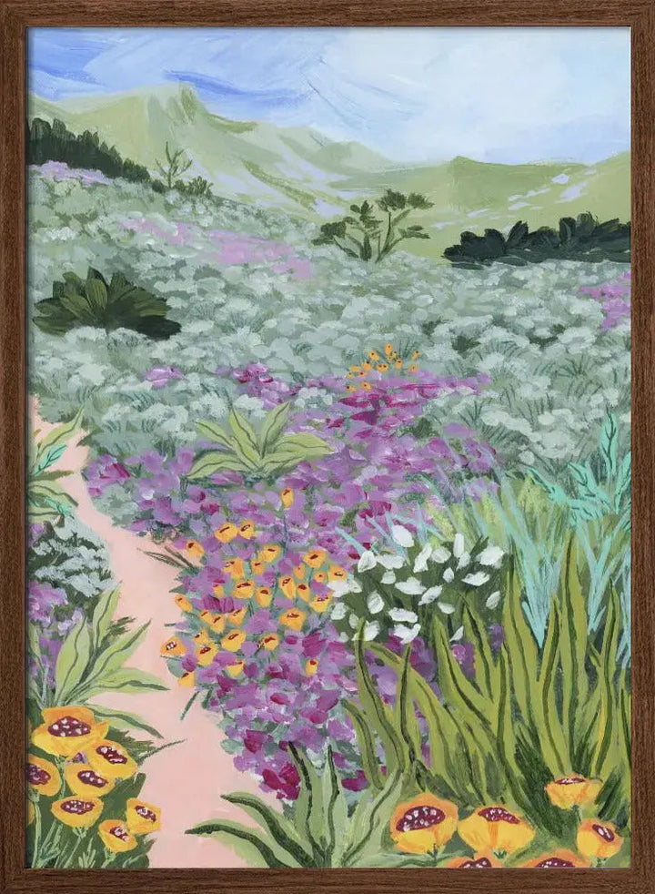 Path to the Pacific I - Stretched Canvas, Poster or Fine Art Print I Heart Wall Art