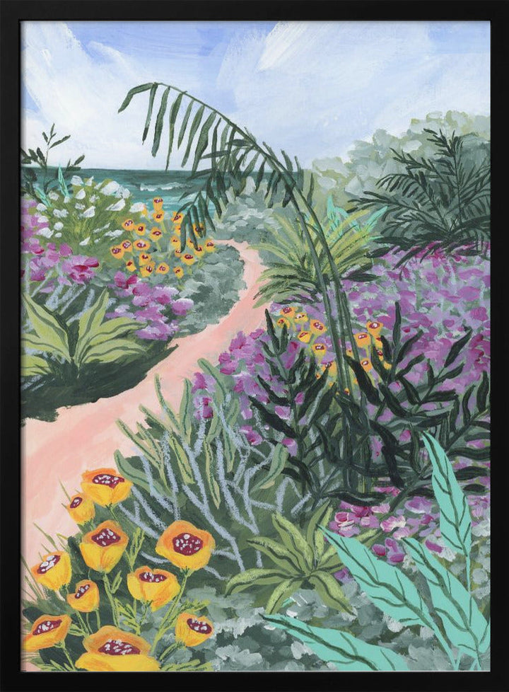 Path to the Pacific II - Stretched Canvas, Poster or Fine Art Print I Heart Wall Art