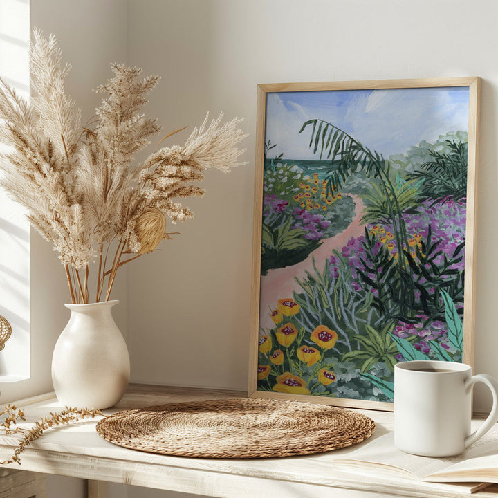 Path to the Pacific II - Stretched Canvas, Poster or Fine Art Print I Heart Wall Art