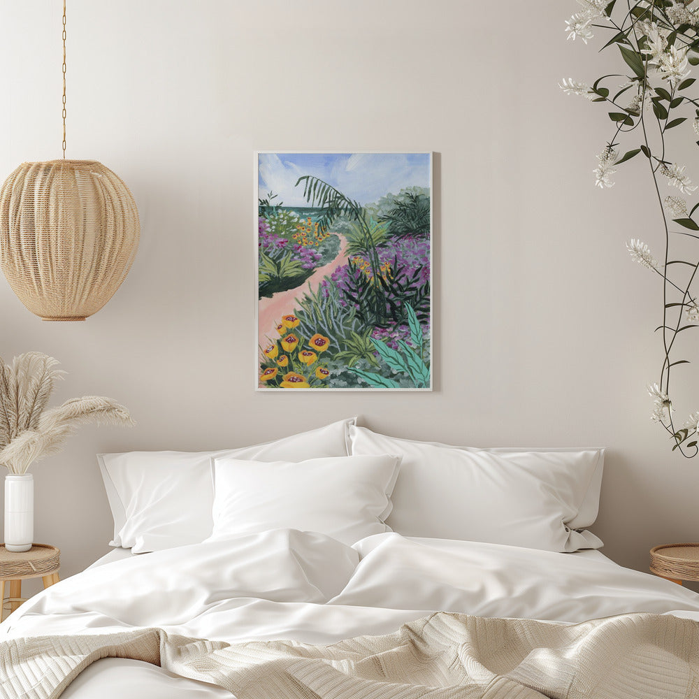 Path to the Pacific II - Stretched Canvas, Poster or Fine Art Print I Heart Wall Art