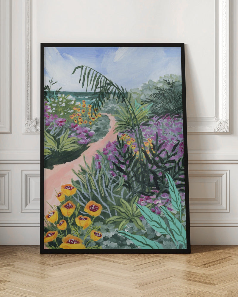 Path to the Pacific II - Stretched Canvas, Poster or Fine Art Print I Heart Wall Art