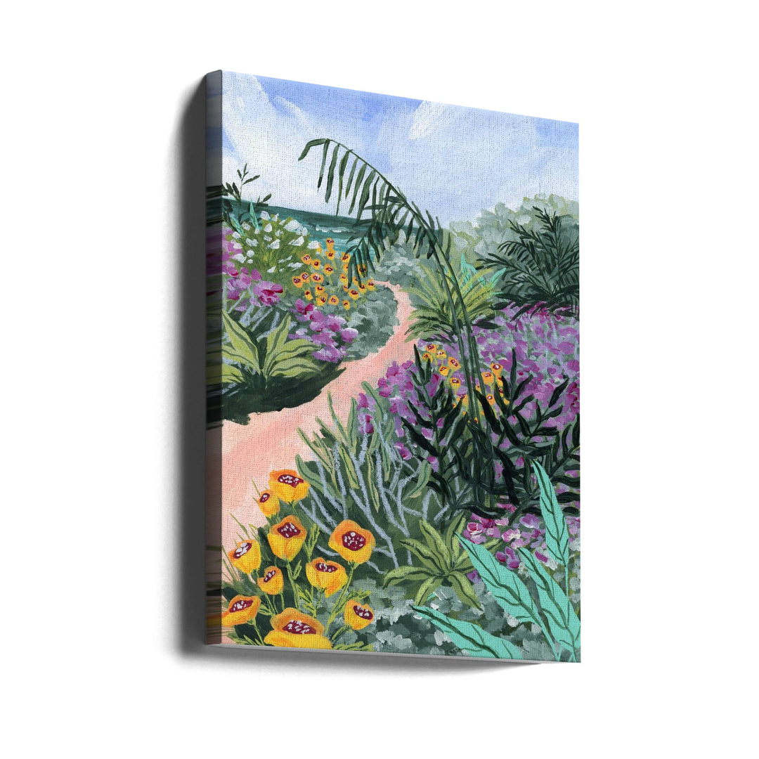 Path to the Pacific II - Stretched Canvas, Poster or Fine Art Print I Heart Wall Art