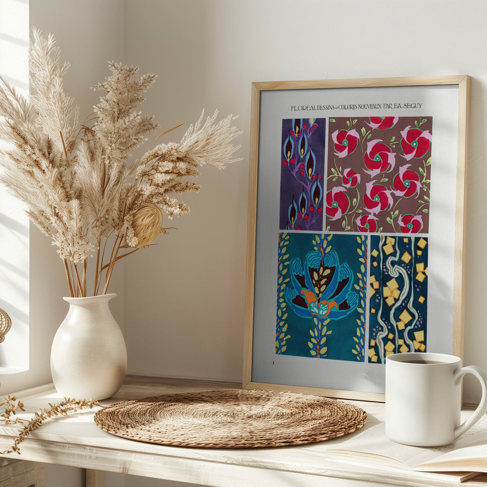 Pattern 03 - Stretched Canvas, Poster or Fine Art Print I Heart Wall Art