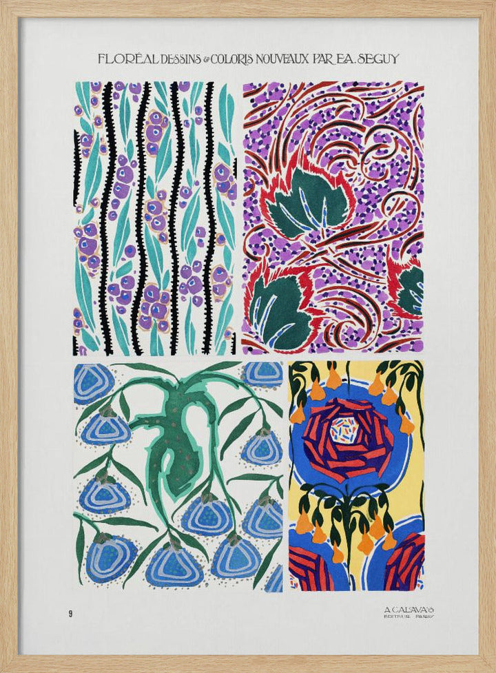 Pattern 09 - Stretched Canvas, Poster or Fine Art Print I Heart Wall Art