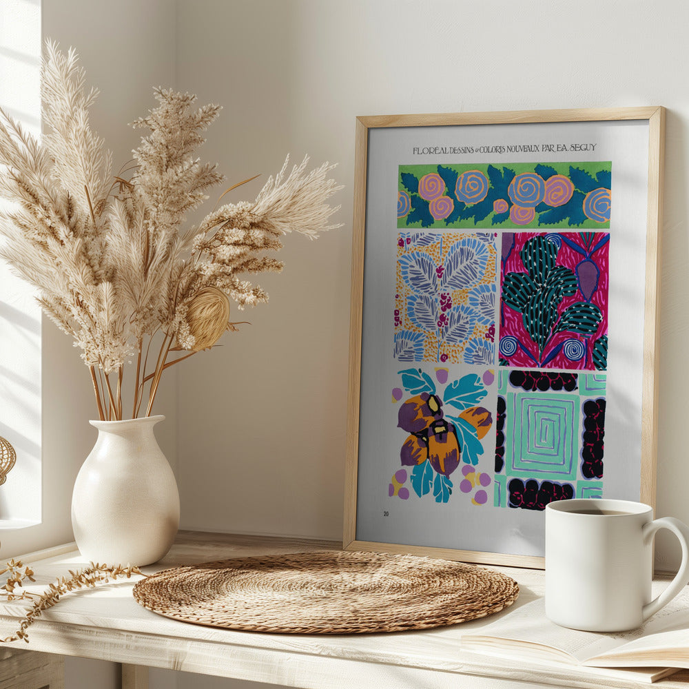 Pattern 20 - Stretched Canvas, Poster or Fine Art Print I Heart Wall Art